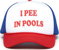 Funky Junque Premium Mesh Snapback Trucker Hat - Stylish Comfort for All - Patriotic, Humor & More