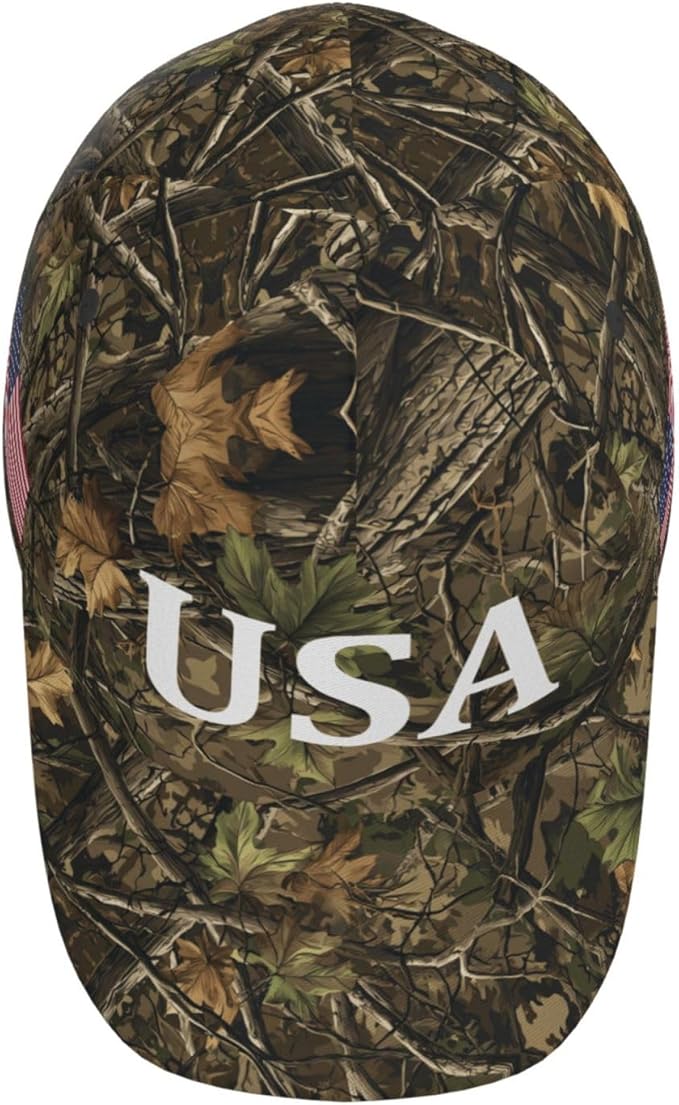 USA Flag Baseball Cap American Patriotic Trucker Hat Father Dad Mother Mom Adjustable Sportswear Hat for Men Women Adults