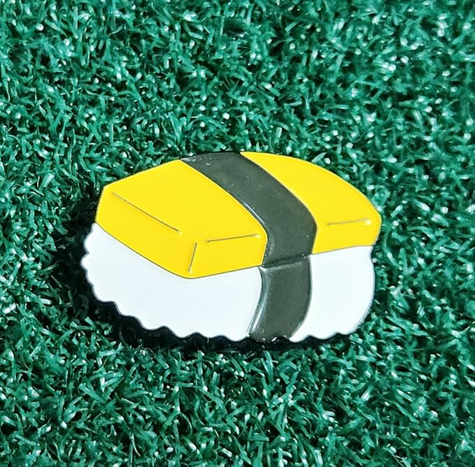 Food & Drink Golf Ball Markers with Hat Clip – Funny Magnetic Golf Accessories & Unique Gifts for Golf Lovers