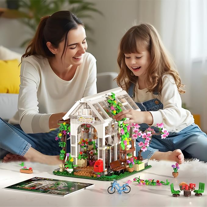 HOGOKIDS Flower House Building Set - Image 6