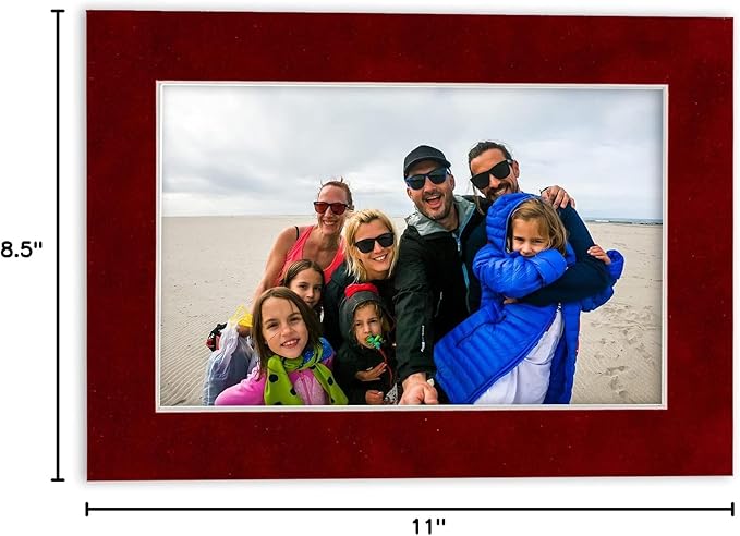 8.5x11 Mat Bevel Cut for 7x9 Photos - Image 10