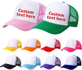 10 Pack of Blank Trucker Hat Bulk Men and Women Hats Bulk DIY Graffiti Mesh Hat Hot Stamping Hats