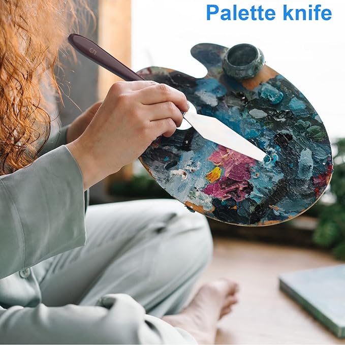 5 Piece Palette knifes Painting Knife Set - Image 6