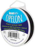 The Beadsmith Opelon Stretch Cord – Elastic Beading Fiber, 0.4 mm Diameter by TheBeadsmith
