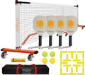 Zdgao Pickleball Set with Net for Driveway, 22 FT Regulation Size Pickle Ball by ZdgaoSportsLLC