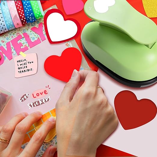 Heart Hole Punch, 3 inch Heart Punch, Hearts Punches - Image 6
