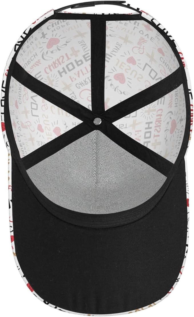 Jesus Baseball Cap Christian Trucker Hat Easter Hats Religion Snapback Cap Adjustable for Women Men