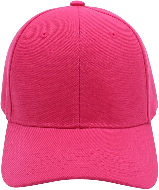 Top Level Baseball Cap Men Women - Classic Adjustable Plain Hat
