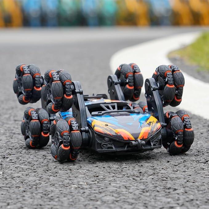 Cool 8 Wheels Hand Controlled rc Stunt Car Toys, Gesture Sensing Remote Control - Image 2