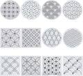 FREEBLOSS Sashiko Stencils by FreeandCreativeCraftsArt