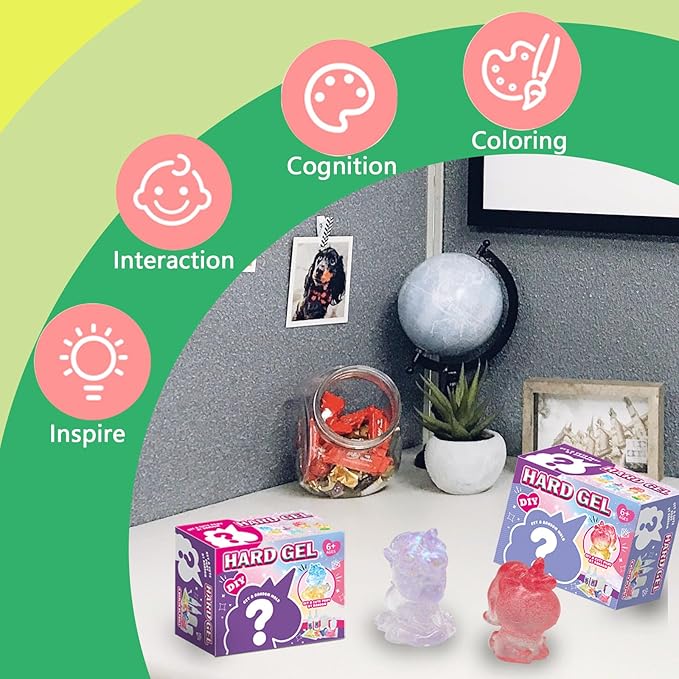 ULIONTAC Hard Gel DIY Unicorn Shaped - Image 3