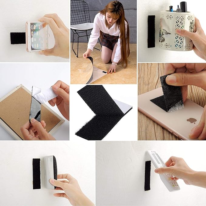 BRAVESHINE Industrial-Strength Self Adhesive Hook and Loop Roll - Image 4