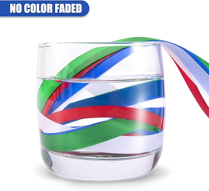 Humphrey's Craft 1/2 Inch Fern Green Double Faced Satin Ribbon - Image 7