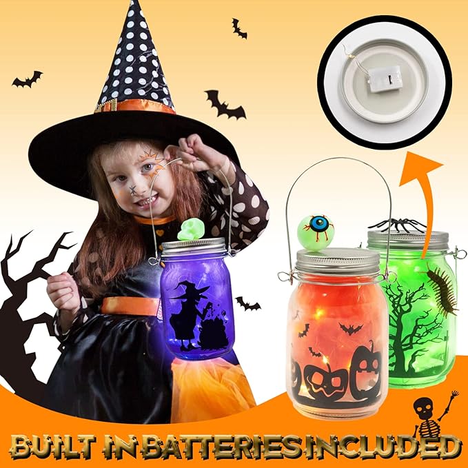 Shemira Halloween Craft Kit for Kids, Halloween Art & Craft Party Supplies - Image 4