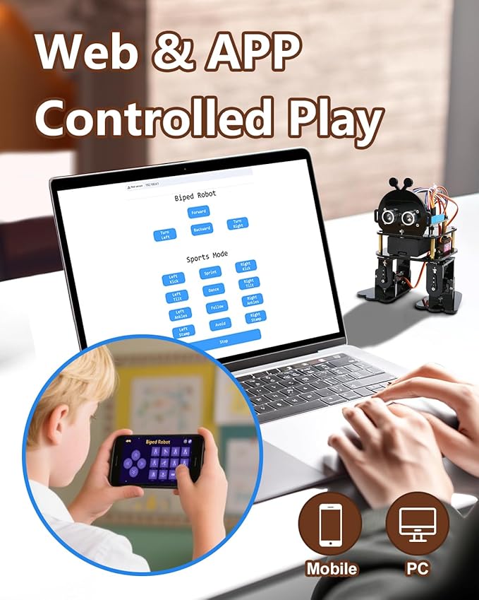 Biped Robot Kit STEM Toys Science Kit - Image 7