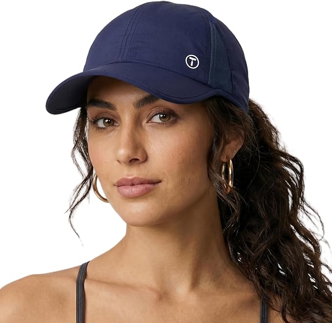 TOP-EX Cooling UV 50 High Ponytail Baseball Cap for Women - Most Women Start with S/M - Breathable for Running Golf Sports