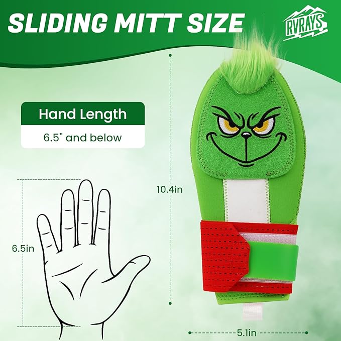 Baseball Sliding Mitt - Sliding Mitt for Youth - Drippy Drip Accessory Scary HaHa