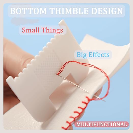 1 PCS Square 3mm Edge Lock Seam Guide, Mini Sewing Finger Ruler - Image 8