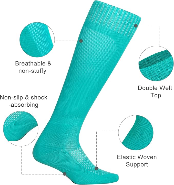 Baseball Socks and Belt Combo for Youth Adult Softball Sock Belt for Boys and Girls