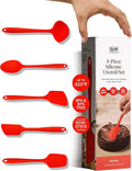 GIR: Get It Right 5-Piece Silicone Essentials Kitchen Utensils Set by GIRGetItRight