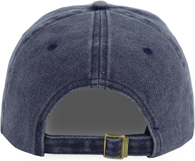 KKMKSHHG Side by Side Hair Don't Care Baseball Cap, Funny Embroidered Adjustable Washed Cotton Outdoor Car Hat for Women Men