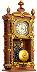 Vintage Swing Clock Building Blocks Set – 751 PCS Real Working Mechanical Clock by Unknown