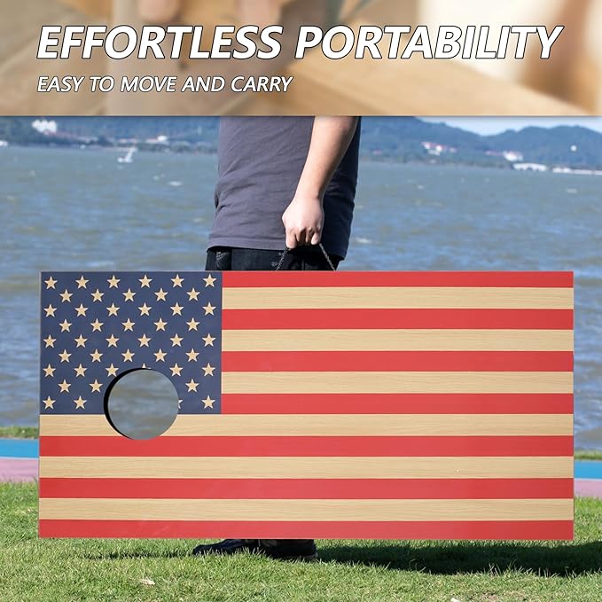 Cornhole Sets 4 x 2 ft / 3 x 2 ft - Image 6