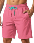 9 Inch Men Swim Trunks with Mesh Lining Quick Dry Breathable Pockets for Summer Beach Cruise Water Park Gym Running