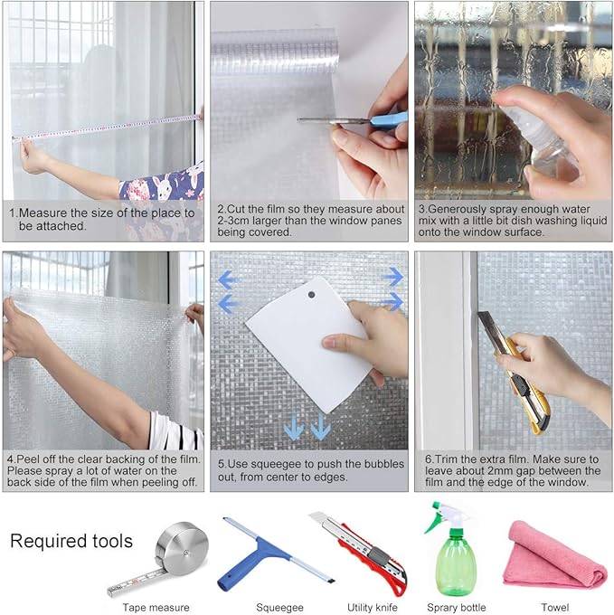 HIDBEA 3D Window Privacy Film - Image 9