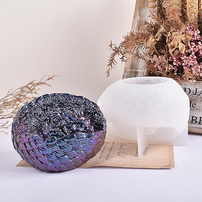 Dragon Egg Molds Dinosaur Resin Mold - Image 6