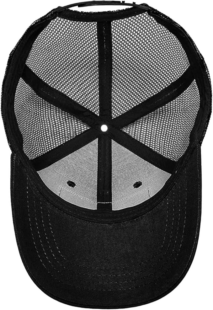 American Flag Trucker Hat - Snapback Hats for Men Women Baseball Cap - Breathable Mesh & Adjustable Fit for Casual Wear