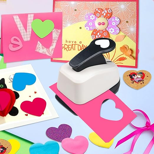 Heart Hole Punch 1 inch Heart Punch - Image 2