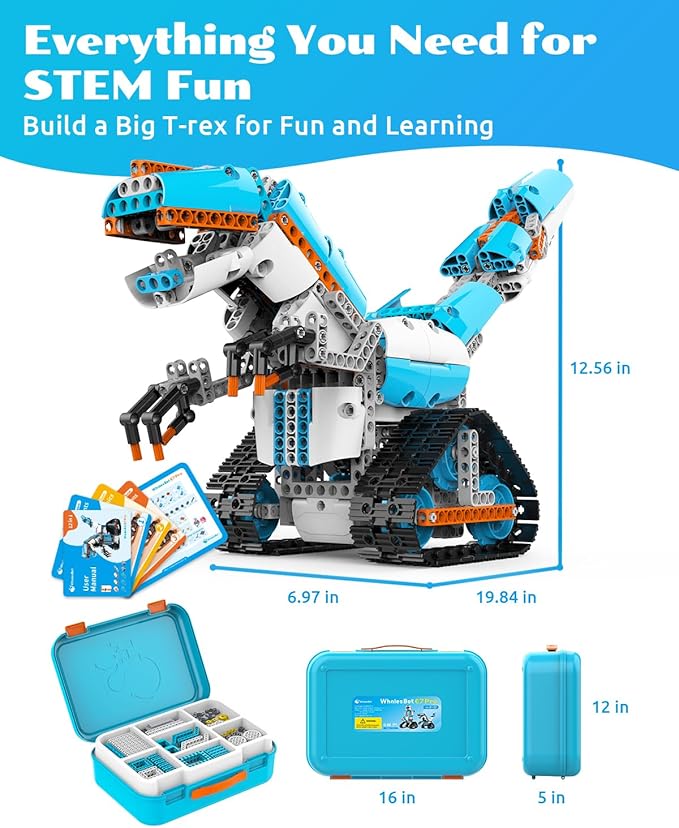 WhalesBot E7 Pro Coding & Remote Control Robot Kit - Image 8