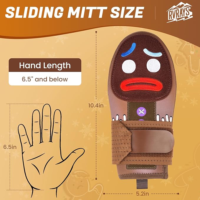 Baseball Sliding Mitt - Sliding Mitt for Youth - Drippy Drip Accessory Scary HaHa