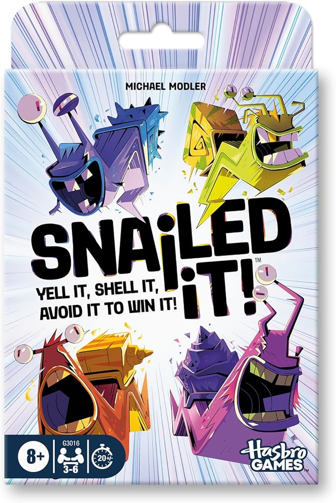 Snailed it! Game | Easy to Learn Family Games by HasbroGames
