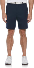 PGA Tour Men's 9" Golf Shorts with Expandable Waistband, Flat Front, Moisture-Wicking, Sun Protection, Stretch, Lightweight