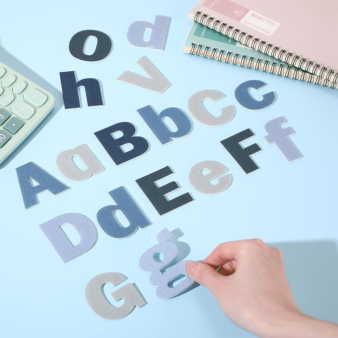 Breling 310 Pieces Felt Bulletin Board Letters Sticker - Image 5