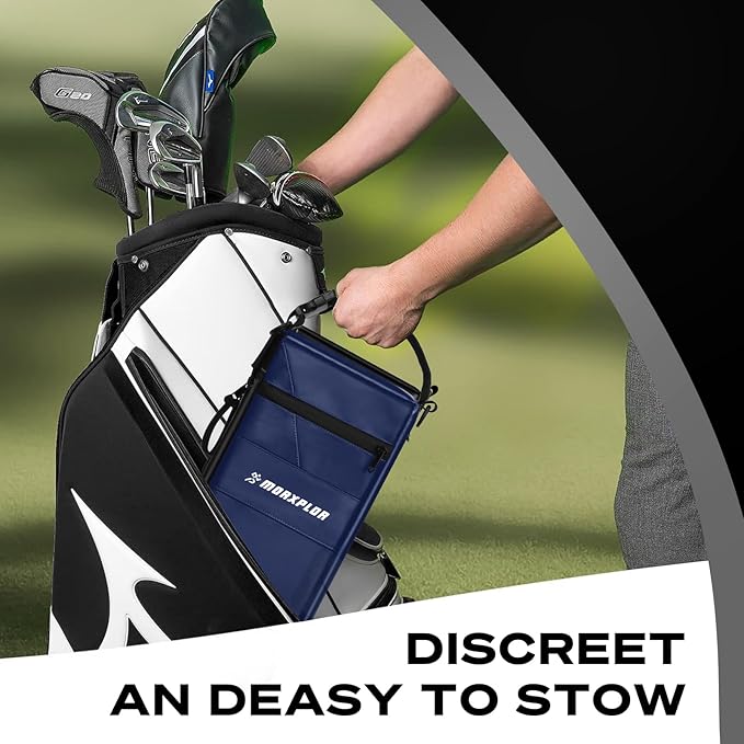 Golf Cooler Bag - 6 Can Insulated Beer Sleeve Soft Cooler,Golf Cart Accessories,Golf Club Bag Accessories