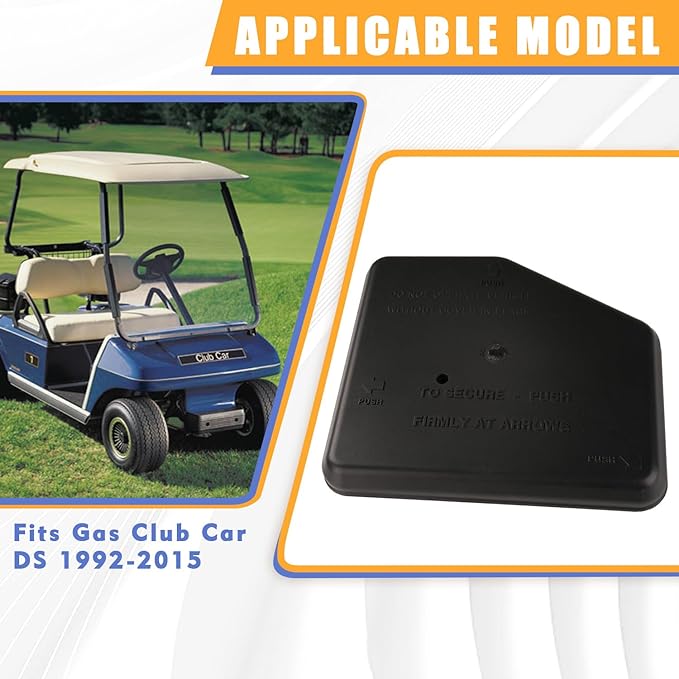 Club Car Electrical Component Box Asm/Electrical Box Cover, Fits for Gas Club Car DS 1992-2015, OEM#1013609, 1015777/102711201, 1015373, 1014808, 1015372