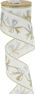 MEEDEE Gold & Silver Christmas Ribbon by MEEDEE