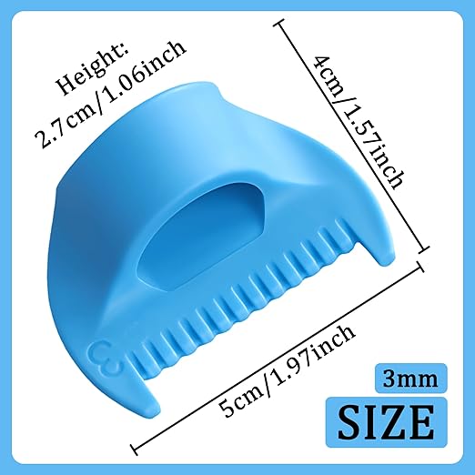 1 PCS 3mm Edge Lock Seam Guide, Mini Sewing Finger Ruler - Image 2