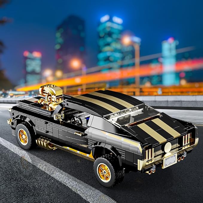 1:10 MOC Sports GTRS Car Building Blocks Toys Boys or Adults Kits， Building Set - Image 3