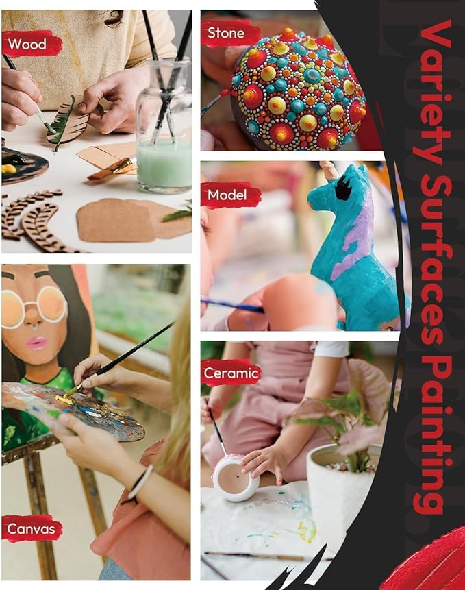 Fantastory Acrylic Paint Set, 24 x 60 ml - Image 9
