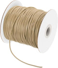 MECCANIXITY Waxed Cord 2mm Waxed Polyester Cord 98 Yard Wax String by MECCANIXITY