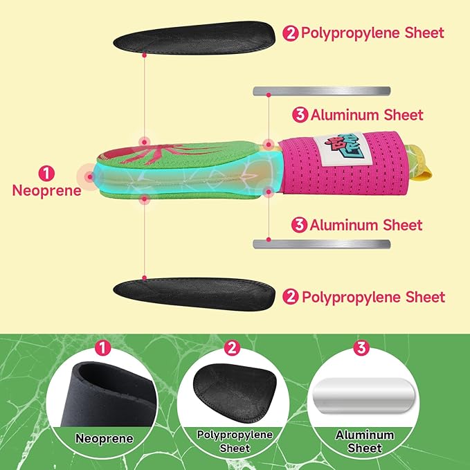 Big Crazy Sliding Mitt for Youth & Adult, Baseball Softball Sliding Mitt, Baseball Accessories and Protective Gear Flexible, Durable, Ambidextrous