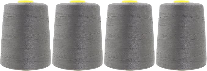 Mandala Crafts 4 Pack of Serger Threads Cones Spools by MandalaCrafts