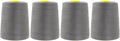 Mandala Crafts 4 Pack of Serger Threads Cones Spools by MandalaCrafts
