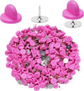 400pcs PVC Rubber Pin Backs Heliltd Butterfly Clutch Pins Tie Tacks Blank Pins by Heliltd