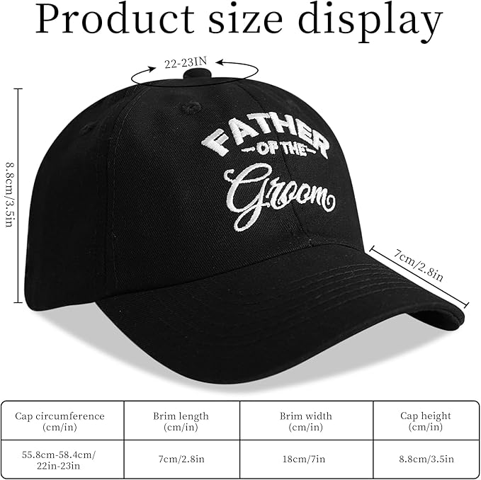 Embroidered Baseball Cap Women Men Engagement Anniversary Honeymoon Wedding Gifts Newlyweds Couples Adjustable Hats