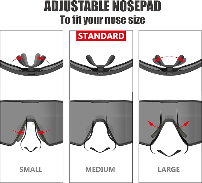 Youth Baseball Polarized Kids Sunglasses for Boys Girls Age 6-12 with Carrying Case Cycling Softball Padel Lightweight